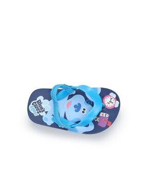 Unisex Toddler Blue's Clues Beach Pool Resort Flip Flops Size Medium 7/8